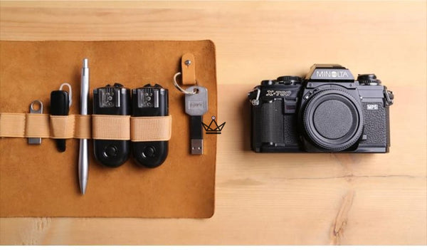 Pochette en cuir - GLASGOW - Atelier Atypique