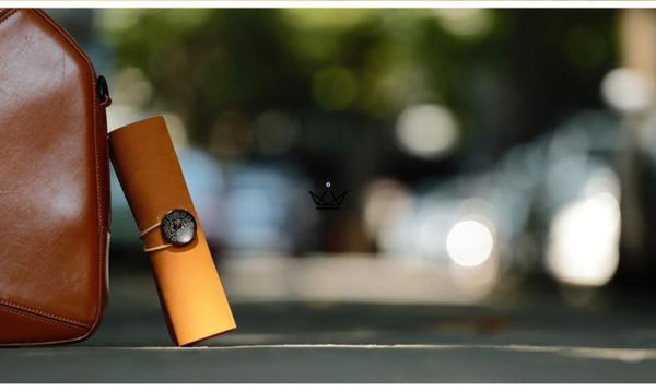 Pochette en cuir - GLASGOW - Atelier Atypique