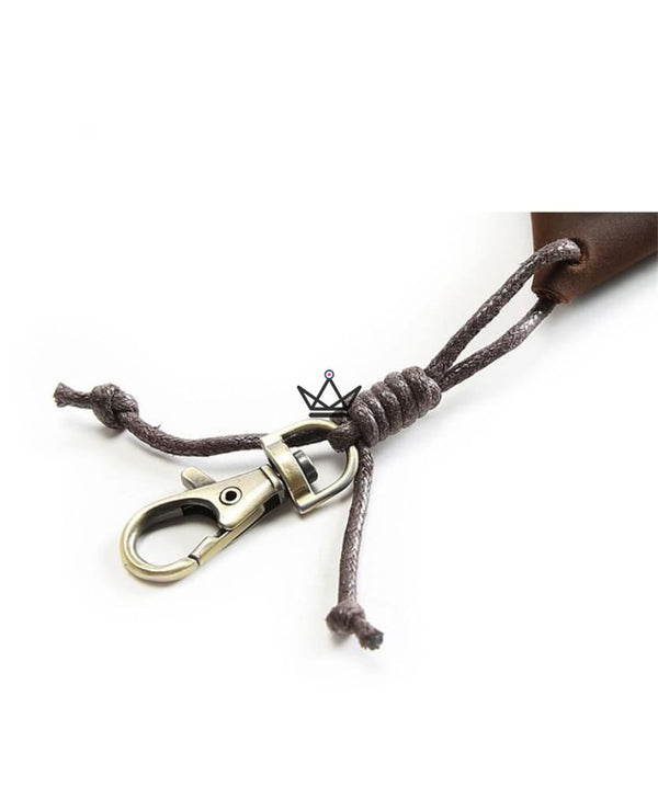 Porte monnaie triangle en cuir - Atelier Atypique