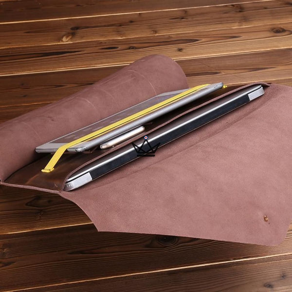 Housse en cuir pour MacBook - TOCKY - Atelier Atypique