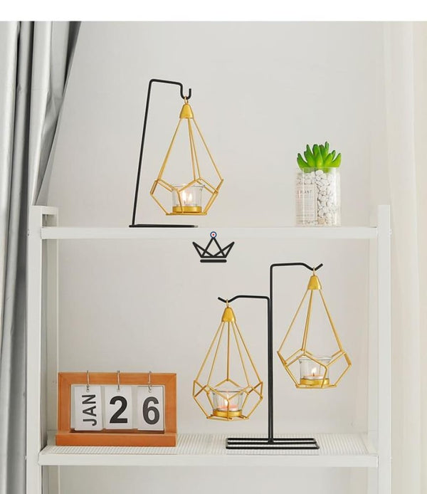 Bougeoir en suspension - GEOTRIK - Atelier Atypique