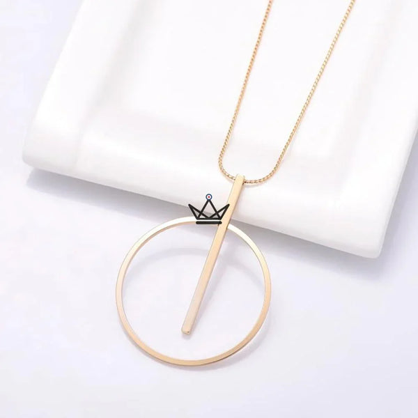 Collier - CIRCLE BAR - Atelier Atypique