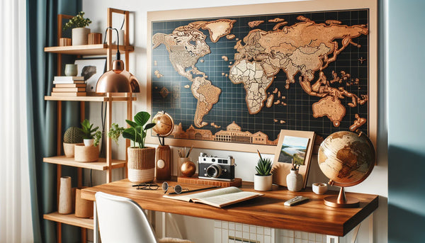 Explorez le Monde avec Enthousiasme : Les Cartes du Monde à Gratter