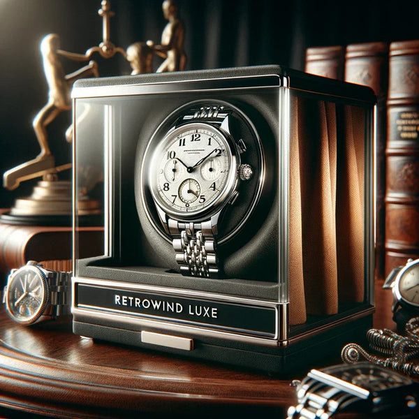 Élégance en Mouvement : Remontoir pour Montre Automatique RetroWind Luxe