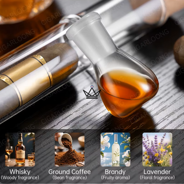 Infuseur à cigare aromatique en verre - Infusio Cristal