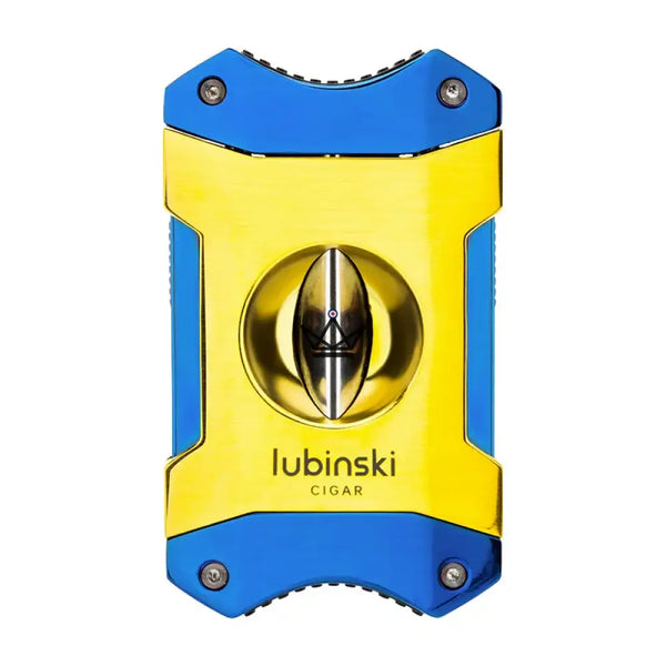 V-shaped cigar cutter - Azzurro Edition