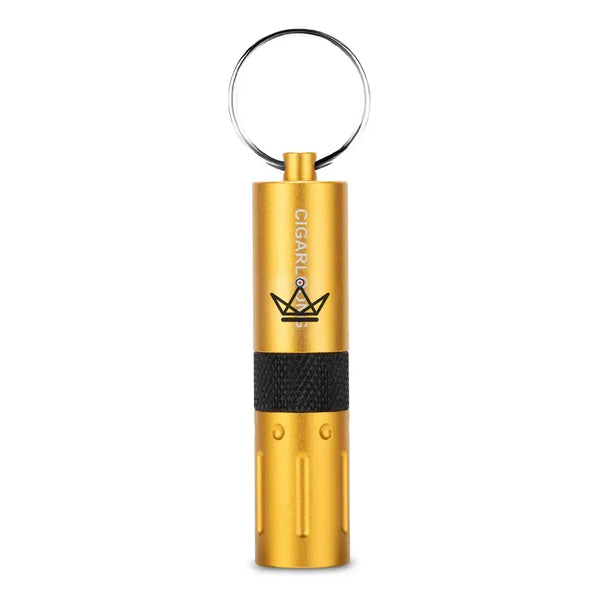 Zigarrenbohrer 2-in-1 CAPONE — Edelstahl, 6 Farben | Geschenkbox