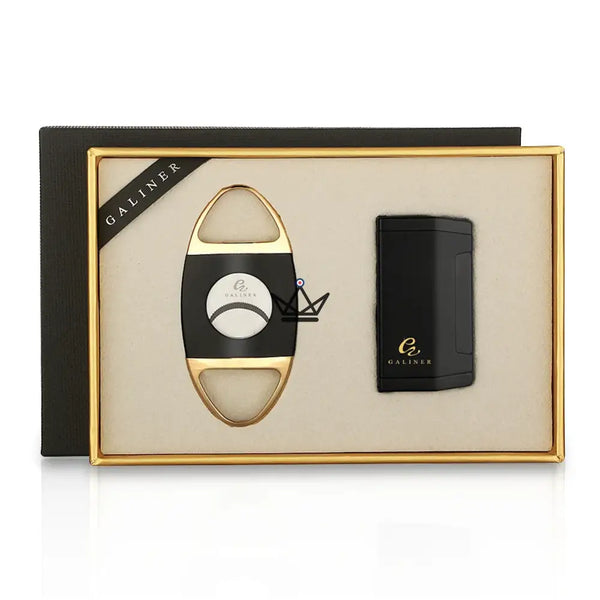 Coffret Briquet et Coupe-Cigare - GOLDYR