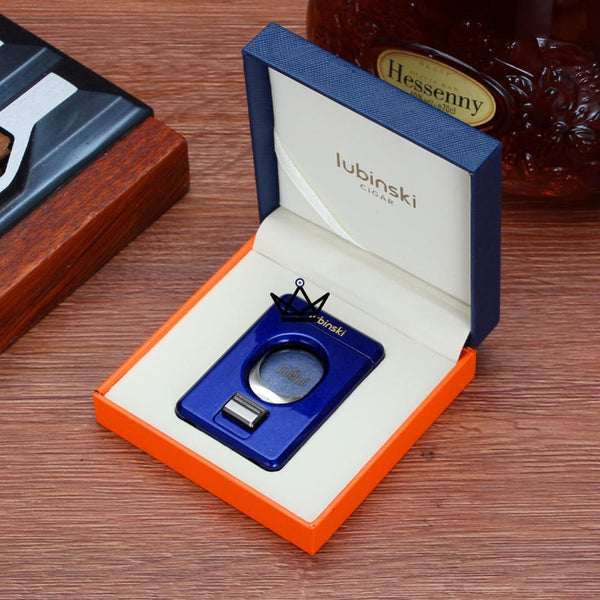 Deluxe Torch Lighter &amp; Cigar Cutter Pack - Apollo King