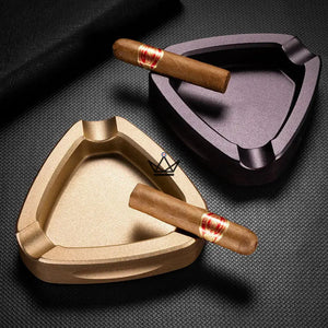 Cendrier à Cigare Triangulaire  - Vertex - [] - cendrier - Cadeau, Noël, Anniversaire, Original, Fête des pères, fête des mères - Atelier Atypique