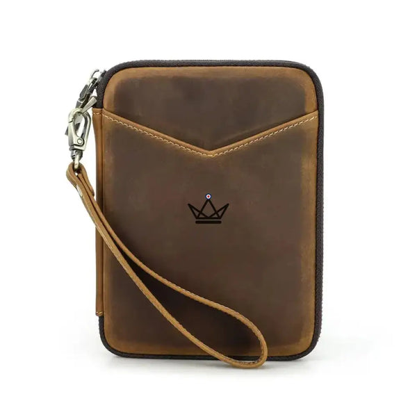 Leder-Taschenorganizer - Stifte & Notizbücher anpassbar - VOYAGEUR Plume