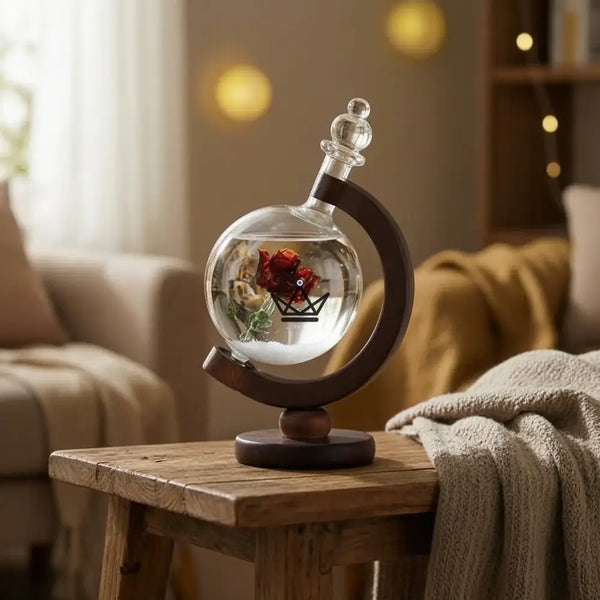 Sturmglas-Barometer Glaskugel - AURORE