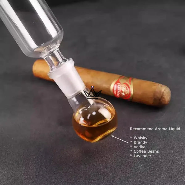 Infuseur à cigare aromatique en verre - Infusio Cristal