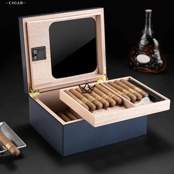 Luxus-Zigarren-Humidor – Elegancia Vision