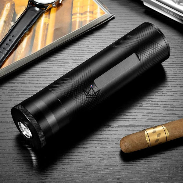 Tube à cigares en aluminium – Sentinelle Quattro