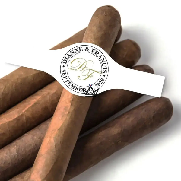 Bagues de cigare personnalisables pour mariage, lot de 60 - ALLIANCE - ["maj-desc","maj-filtre"] - bague cigare personnalisee - Cadeau, Noël, Anniversaire, Original, Fête des pères, fête des mères - Atelier Atypique