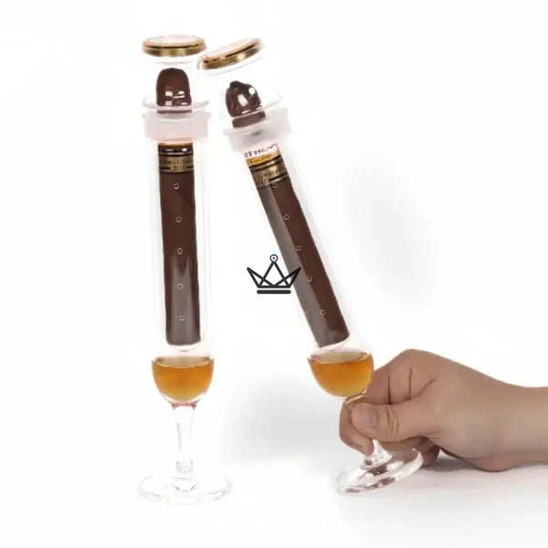Vertical glass cigar infuser - Infusio Flûtae