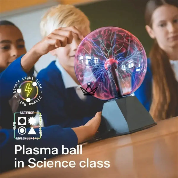 Touch-Plasma-Lampe, Plasmakugel 10 bis 20 cm - FULGUR