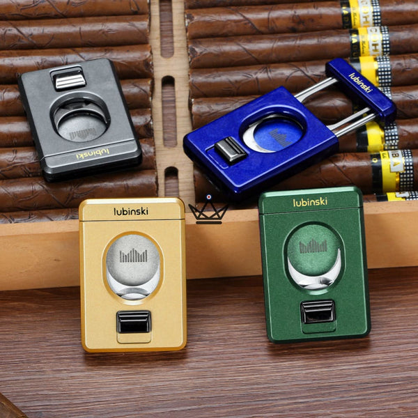 Deluxe Torch Lighter &amp; Cigar Cutter Pack - Praetor King