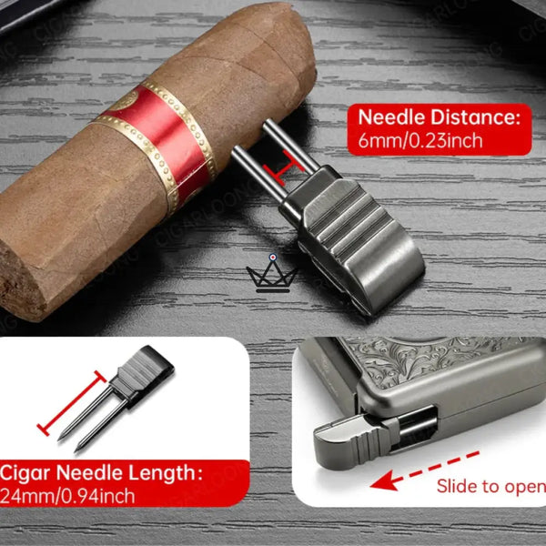4-in-1 Deluxe Cigar Cutter – Empire Edition