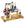 Zweizylinder-Stirlingmotor mit Generator und LED - CASTOR