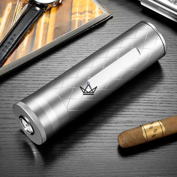 Tube à cigares en aluminium – Sentinelle Quattro