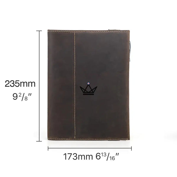 Personalisierbarer Notizbuch-Organizer aus Leder A5 – VOYAGEUR Winko