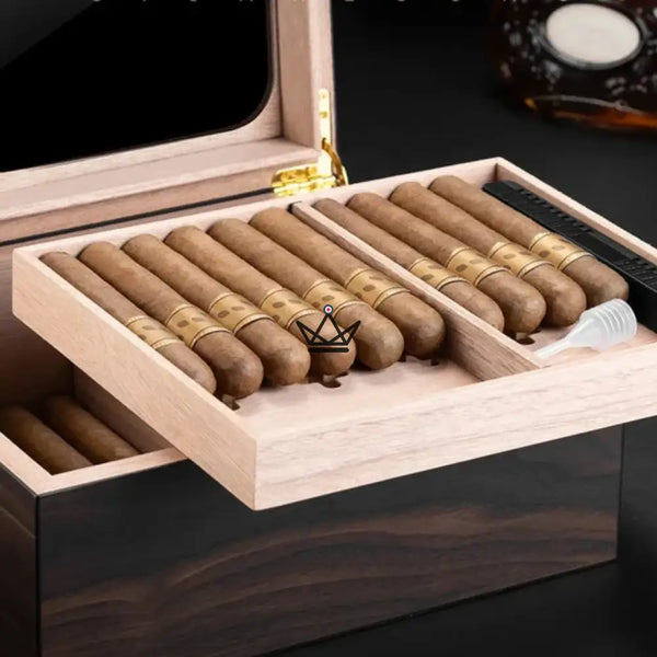 Luxus-Zigarren-Humidor – Elegancia Vision