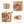3D-Holzpuzzle Tresor mit Zahlenkombination, mechanischer Bausatz - BASTION