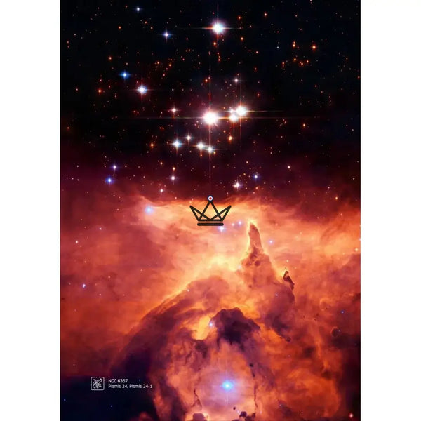 Nebel- und Galaxienposter auf Leinwand, 17 Motive - NEBULA