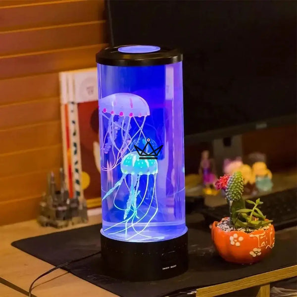 Lampe Méduse LED - Ambiance Océanique Relaxante