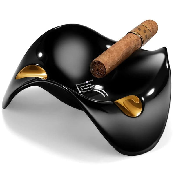 Cendrier à Cigare en Céramique - Éclipse Elégance