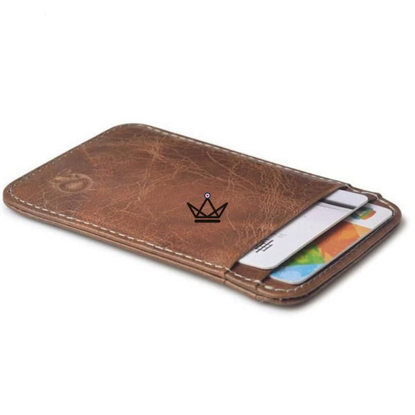 Leather card holder - NICK