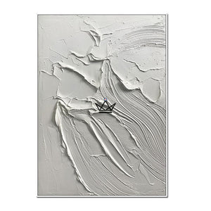 Peinture à l'huile sur toile XXL - Contraste Intense -  - toile - Cadeau, Noël, Anniversaire, Original - Atelier Atypique