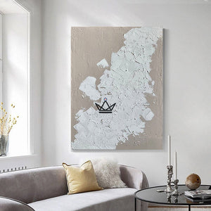Peinture à l'huile sur toile XXL - Ébullition Moderne - [] - toile - Cadeau, Noël, Anniversaire, Original, Fête des pères, fête des mères - Atelier Atypique